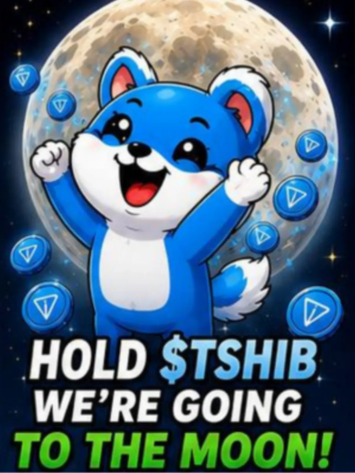 Hold $TSHIB to the Moon